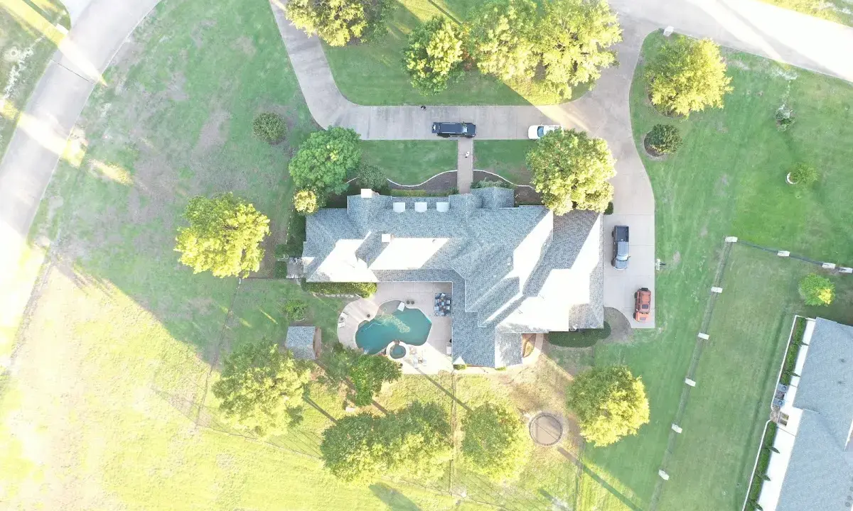 New shingle roof installation on a home in Henderson